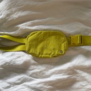 Lululemon Chartreuse Belt Bag